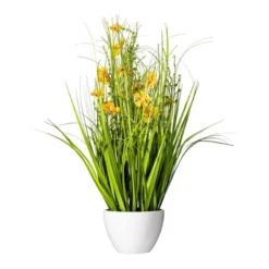 Vickerman Artificial Yellow Potted Artificial Cosmos And Grass 8 Vickerman Artificial Yellow Potted Artificial Cosmos And Grass -Vickerman GUEST 070ccd58 ff98 4b13 aff8 ebe0278a221f