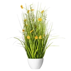 Vickerman Artificial Yellow Potted Artificial Cosmos And Grass 9 Vickerman Artificial Yellow Potted Artificial Cosmos And Grass -Vickerman GUEST 26a1438c 24dd 4245 b40a da73eaec3454