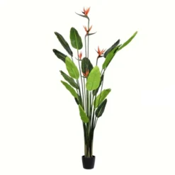 Vickerman Artificial Potted Bird Of Paradise Palm Tree -Vickerman GUEST 485cecdf b2b5 4701 8931 6df1778e9966
