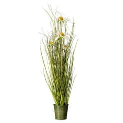 Vickerman Artificial Potted Artificial Grass And Daisies 5 Vickerman Artificial Potted Artificial Grass And Daisies -Vickerman GUEST f248ae09 da52 4263 8c2e 9cb0d44bddda